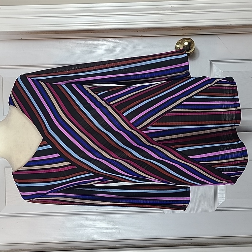 Dana Buchman Striped Blouse